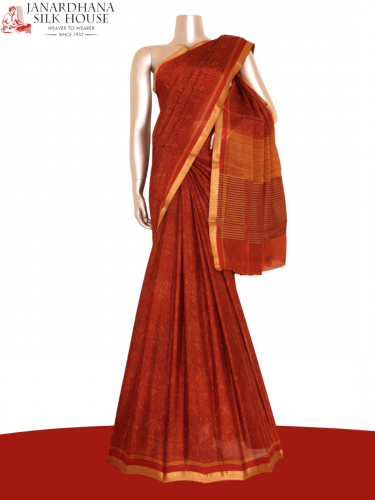 Floral Exclusive Pure Crepe Silk Saree